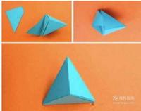 怎么折立体三角形