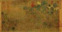 我国（中国）现存最早的一部山水画是《游春图》
